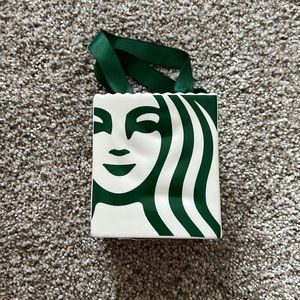 Starbucks 2019 Christmas Tote Holiday Ornament